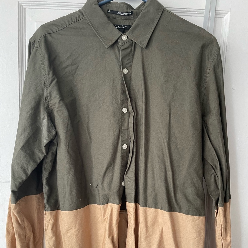 Forever 21 color block shirt